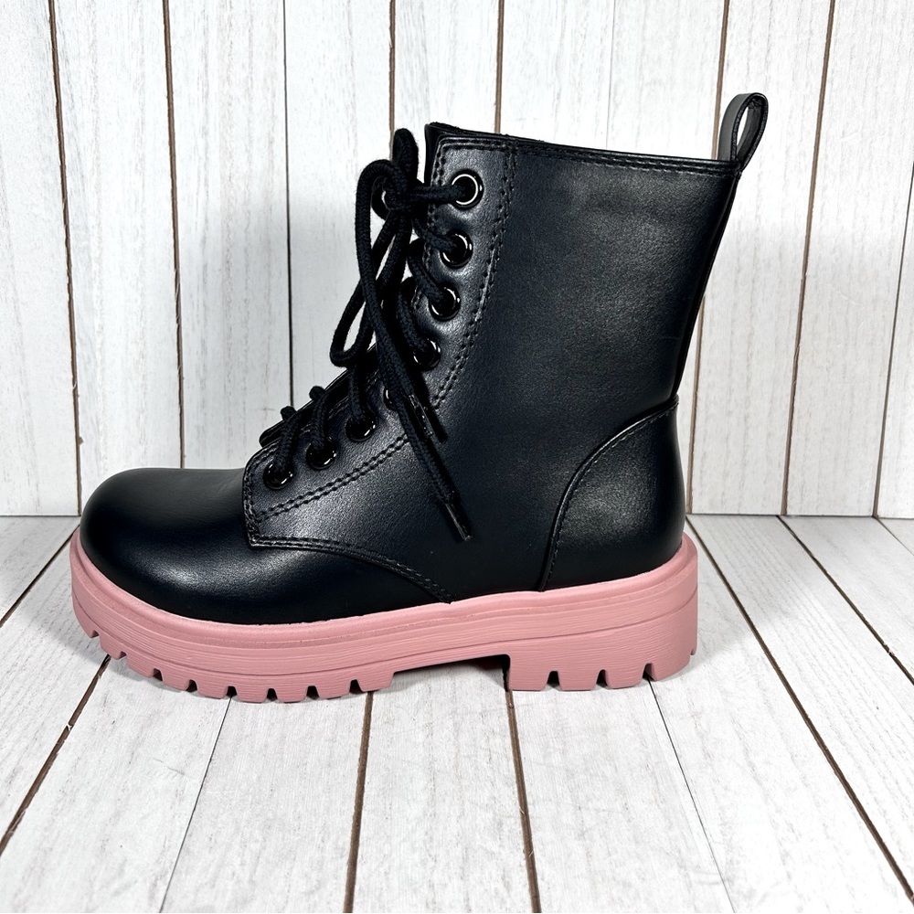 WOMENS COMBAT BOOTS (FIRM-S) - Picture 4 of 11
